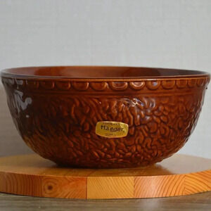 Vtg Haeger  Textured serving bowl